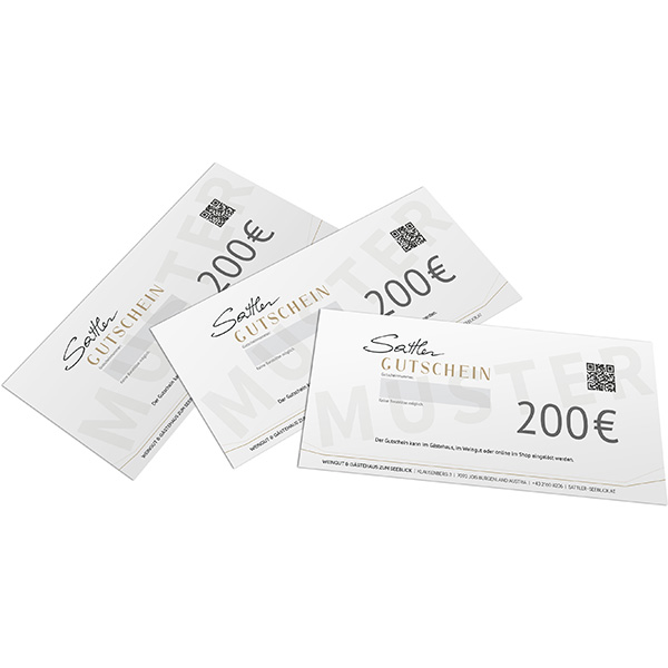 200,- Euro Gutschein